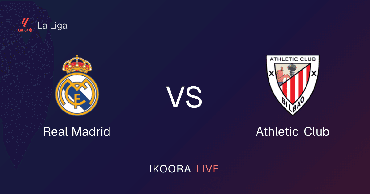 معاينة مباشرة: ريال مدريد ضد أثليتيك كلوب