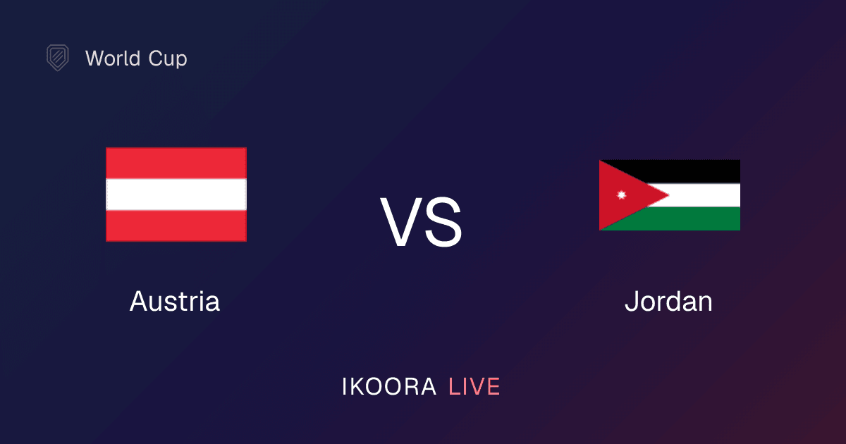 معاينة مباراة: النمسا ضد الأردن