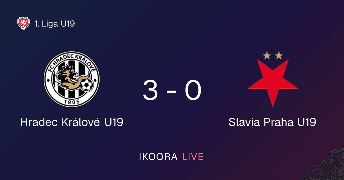 تقرير المباراة: hradec كRALOVE تحت 19 ضد سلافيا براغا تحت 19