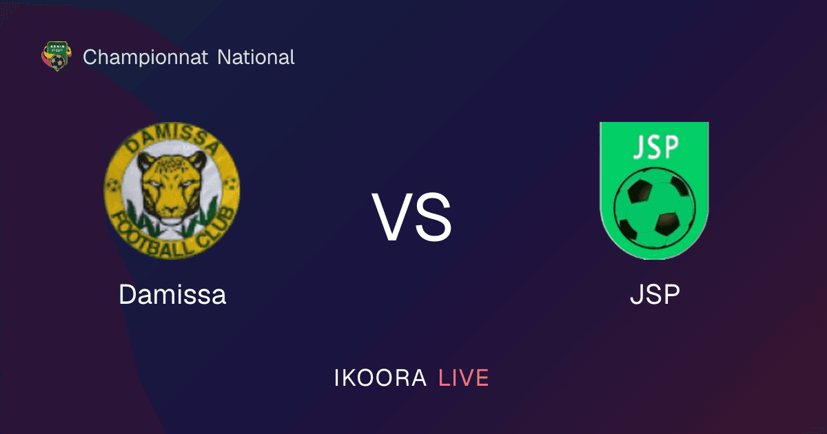 معاينة مباشرة: داميسا ضد جيه إس بي