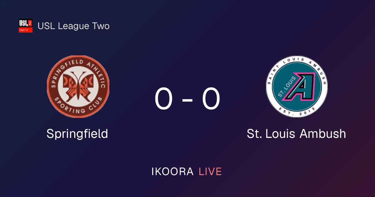 تقرير المباراة: Springfield ضد St. Louis Ambush
