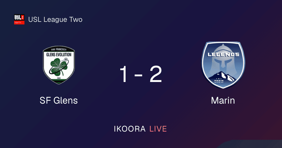 تقرير المباراة: SF Glens ضد Marin