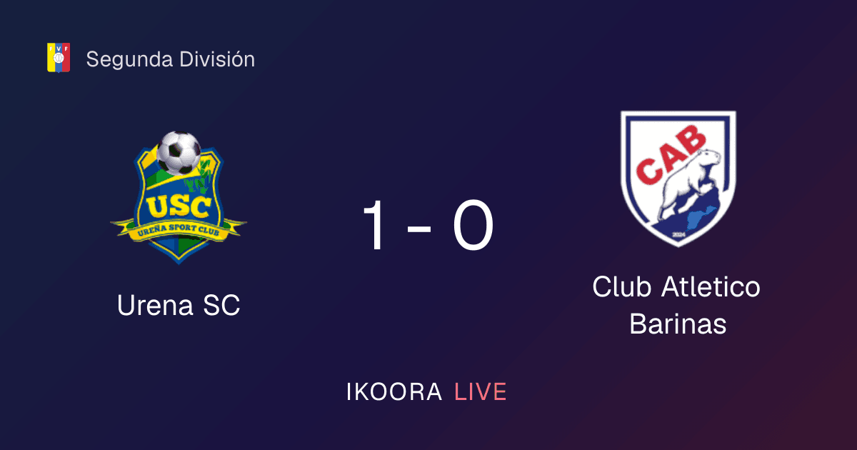 تقرير المباراة: اورينا ضد نادي أتلتيكو باريناس