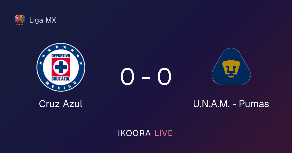 تقرير المباراة: Cruz Azul ضد يونيام بوماس